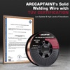 image:imageARCCAPTAIN MIG Welde Solid MIG Welding Wire 030 45KG