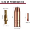image:imageARCCAPTAIN MIG150 amp Gun Part Set 035