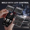 image:imageARCCAPTAIN MIG205DP Pro Dual Pulse MIG Welder 205A 8in1 Aluminum Welding  LCD Display APP Control 120V 240V DoubleSingle Pulse MIG GasGasless MIG Support Spool Gun Thin Metal Auto RepairMIG205 PRO MIG Welder