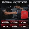 image:imageARCCAPTAIN MIG205DP Pro Dual Pulse MIG Welder 205A 8in1 Aluminum Welding  LCD Display APP Control 120V 240V DoubleSingle Pulse MIG GasGasless MIG Support Spool Gun Thin Metal Auto RepairMIG165 PRO MIG Welder