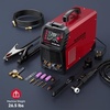 image:imageARCCAPTAIN TIG Welder ACDC with 5Pin TIG Welding Foot Pedal  Pulse TIG Welder 7 in 1 Aluminum Welding Machine 110V220V TIG200PACDC amp TIG 5pin Welding Foot Pedal