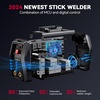 image:imageARCCAPTAIN iControl ARC165 Pro Stick Welder with E7018 Welding Rod 332 5LB