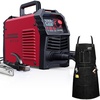 image:imageARCCAPTAIN Stick Welder and Leather Apron 200A ARCLift TIG Welding Machine with Synergic Control