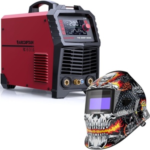 image:imageARCCAPTAIN TIG Welder ACDC 200Amp with Pulse Welding Helmet