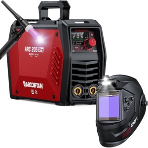 image:imageARCCAPTAIN iControl ARC205 Pro Stick Welder with Lift TIG Torch  Welding Helmet with Light