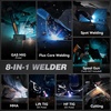image:imageARCCAPTAIN MIG205PCT MIG Welder with Plasma Cutter 8 IN 1 Welding MachineMIG205PCT