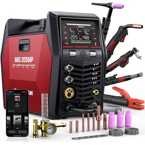 image:imageARCCAPTAIN MIG205PCT MIG Welder with Plasma Cutter 8 IN 1 Welding MachineMIG205MP