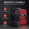 image:imageARCCAPTAIN 160A MIG Welder and Intelligent AutoShade Welding Helmet