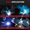 image:imageARCCAPTAIN 394X366 Large Viewing Screen Welding Helmet amp Black Welding Cap 714