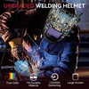 image:imageARCCAPTAIN 394X366 Large Viewing Screen Welding Helmet amp Black Welding Cap 714
