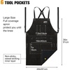 image:imageARCCAPTAIN Large Viewing Screen Welding Helmet and Leather Apron 1111 Top Optical Clarity Auto Darkening Welding Hood and 24 X 36 Heat Flame Resistant Cowhide Blacksmith Aprons
