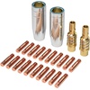 image:imageARCCAPTAIN MIG130A amp MB15 15AK Mig Gun Part 030 Contact Tips Nozzle Diffuser