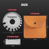 image:imageARCCAPTAIN MIG160 amp Wire Gauge Measuring Tool amp Metal Gauge Thickness Tool