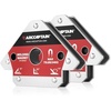 image:imageARCCAPTAIN MIG200 Welder with Pulse amp Welding Magnets 75LB 2pcs