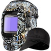image:imageARCCAPTAIN 394X366 Large Viewing Screen Welding Helmet amp Black Welding Cap 714