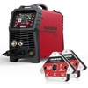 image:imageARCCAPTAIN MIG200 Welder with Pulse amp Welding Magnets 75LB 2pcs
