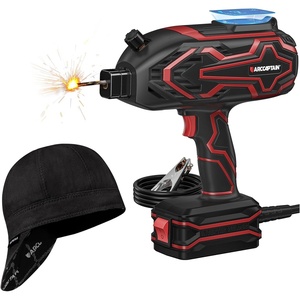 image:imageARCCAPTAIN 140A Handheld Welder with 7 14 Reversible Welding Cap