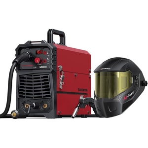 image:imageARCCAPTAIN 160A MIG Welder and Intelligent AutoShade Welding Helmet