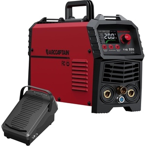 image:imageARCCAPTAIN TIG Welder 200A with 5Pin TIG Welding Foot Pedal